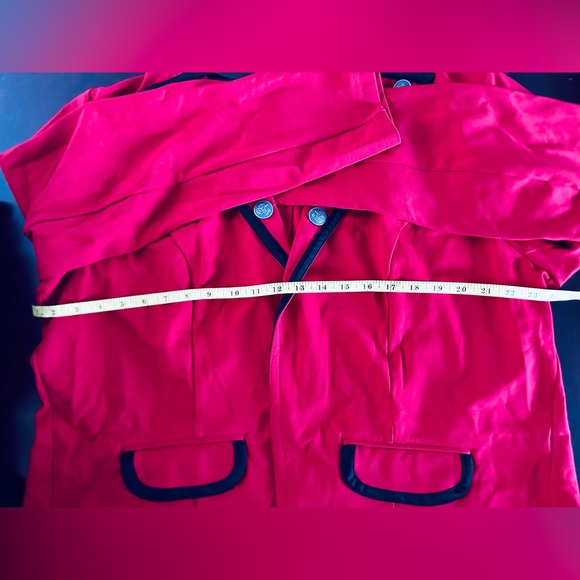 Torrid Red Captain Womens Blazer - Picture 9 of 10